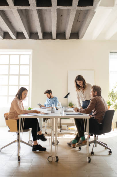 istock Businesspeople Working at Modern Office 1181585412