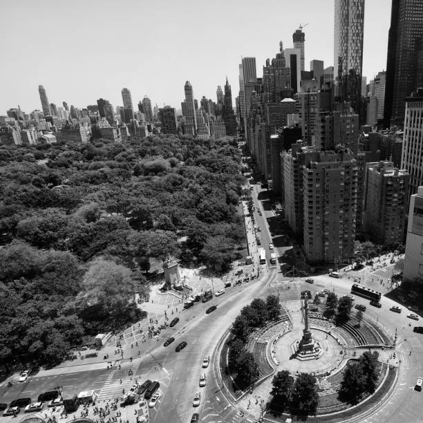 istock Columbus Circle, Central Park, Aerial View. NYC. 1181586497