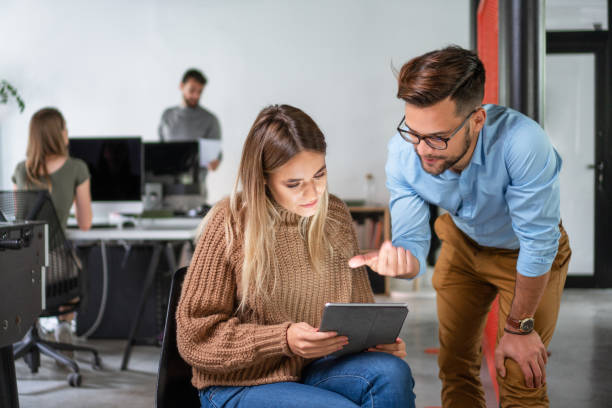 istock Working together on new idea - startup business 1181593144