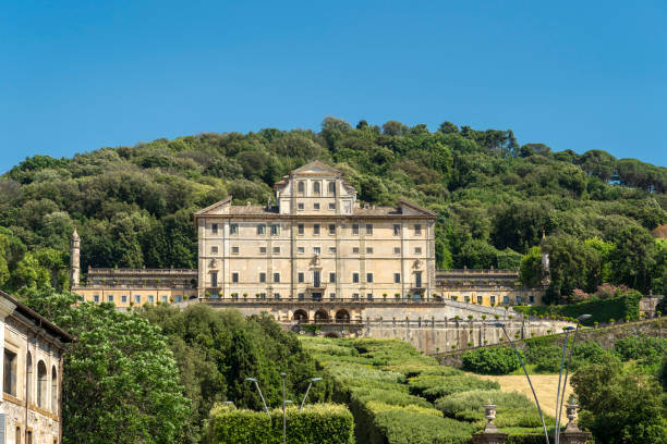 Frascati: the historic Villa Aldobrandini stock photo
