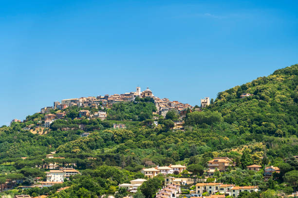 istock Monte Compatri seen from Monte Porzio Catone, Rome 1181600160