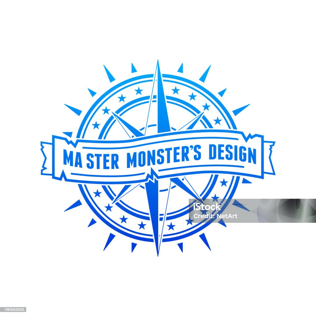 Compass Design Abstract Compass Logo Design Template Stock Illustration - Download Image Now ...