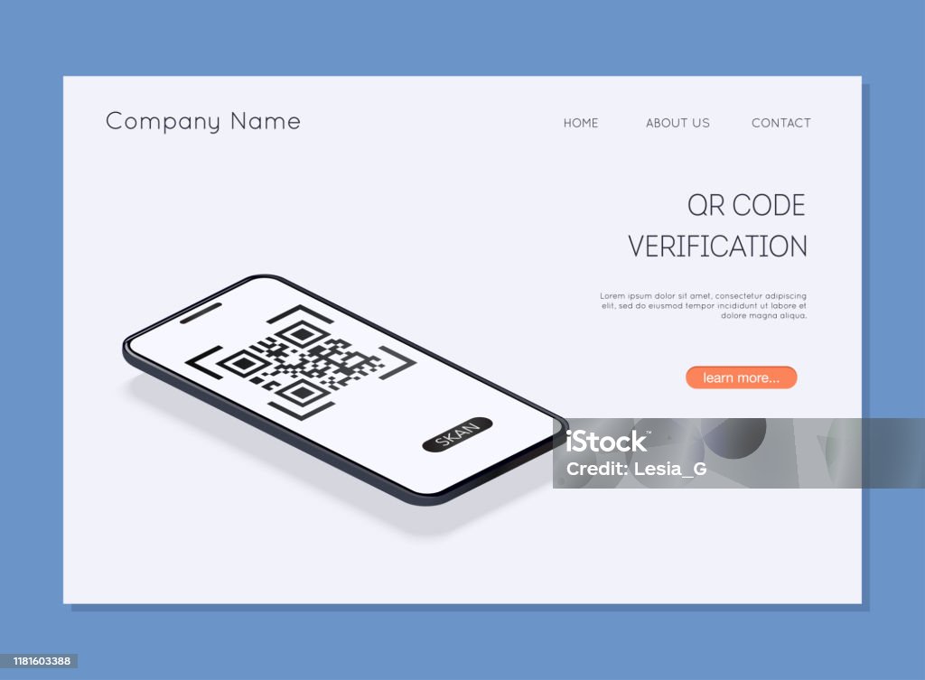 Check Proof App Qr Code Qr Code Verification Scan Qr Code To Mobile Phone Electronic Digital ...