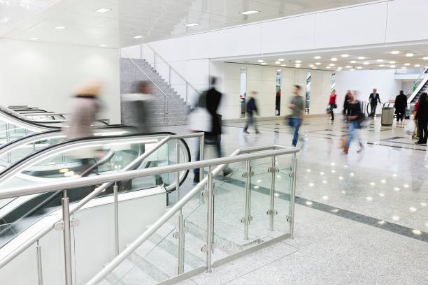 istock Large Group of People Walking Indoors, Social Issues 1181605121