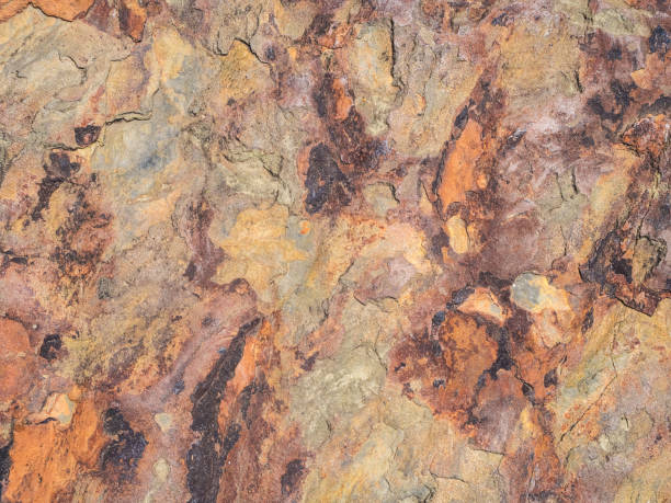 istock rocky texture - multi-colored layers: brown, gray, beige 1181606064