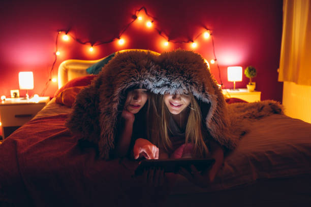 istock Female slumber party 1181609035