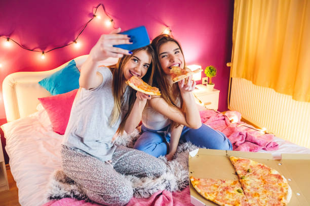 istock Female slumber party 1181609111