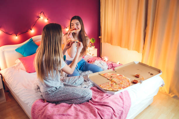 istock Female slumber party 1181609336