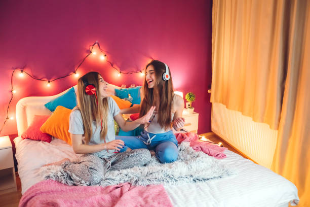 istock Female slumber party 1181611122