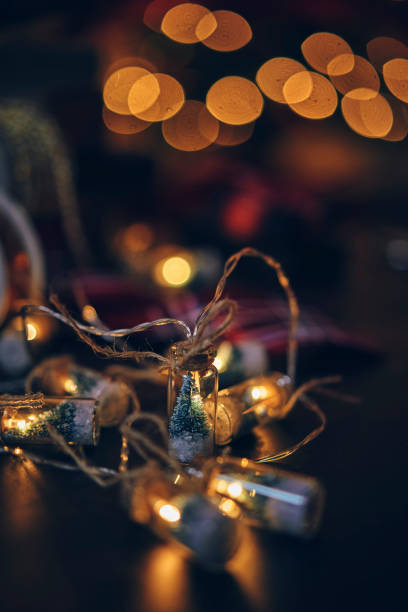 istock Christmas Decoration with Holiday Lights 1181612800