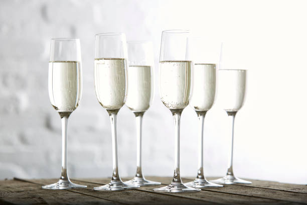 istock Champagne served in glasses 1181623076
