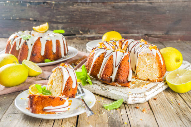 istock Homemade lemon bundt cake 1181628220
