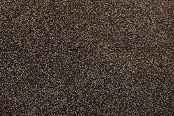 textura martelada do metal do metal pintado - metallic plate rusty textured effect - fotografias e filmes do acervo