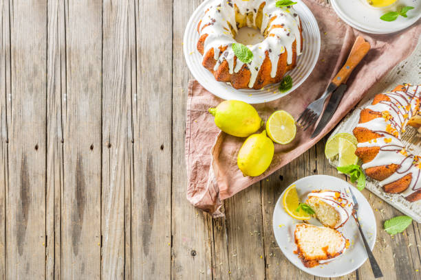 istock Homemade lemon bundt cake 1181628474