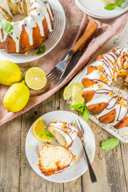 istock Homemade lemon bundt cake 1181628540