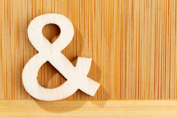 istock Wood sign & top view, space for text 1181630289