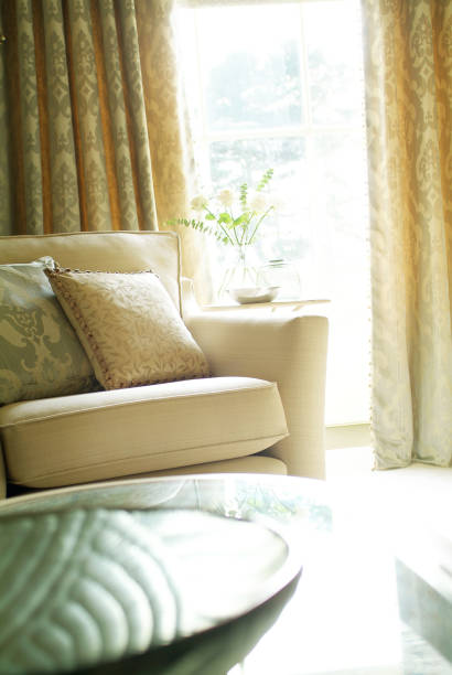 istock Brightly lit living room 1181630353