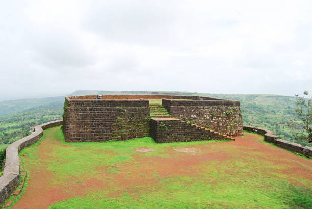 istock Pusati Bastion, Forest at Fort Panhala 1181631725