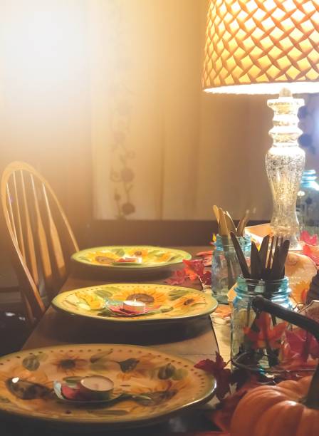 Harvest time in the dining room
