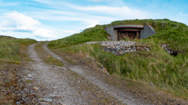 istock World War 2 bunker cannon in Norway 1181636869