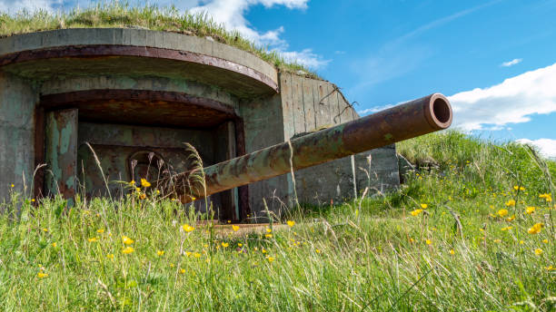 istock World War 2 bunker cannon in Norway 1181637202