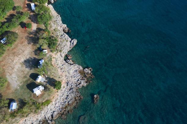 istock Sea Front Camping RV Park 1181642318