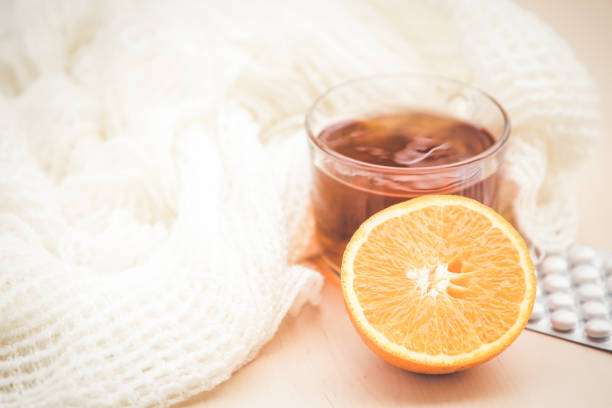 istock Cold and flu pills and natural remedies 1181647061
