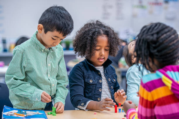 istock Multi-Ethnic Group of Students in Class stock photo 1181651428