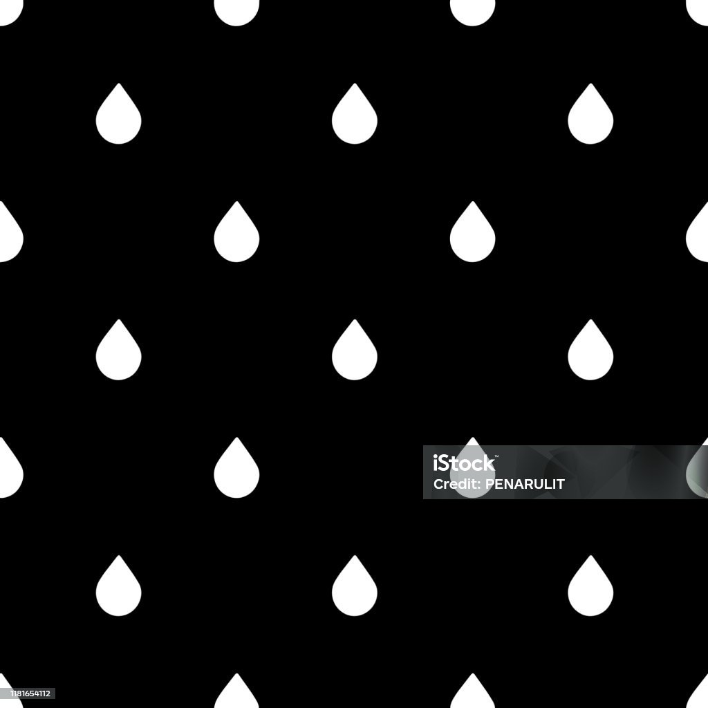 Drop Vector Seamless Pattern Stock Illustration - Download Image Now ...