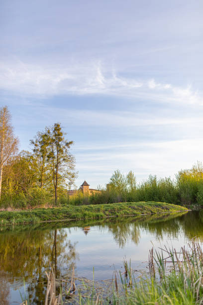 istock Reflections on the lake. Landscape at a lake 1181654760