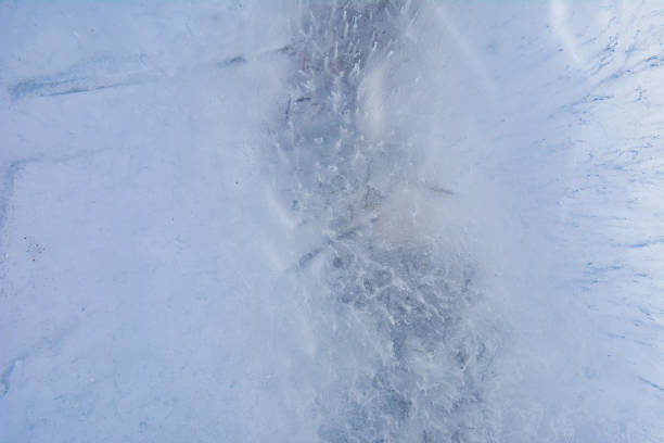 istock Abstract frozen water.Ice texture winter background 1181654769