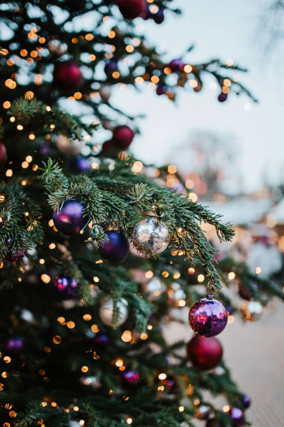 istock Lights on Christmas tree in Copenhagen 1181654870