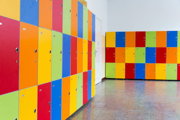 istock children cabinet colorful  lockers 1181665087