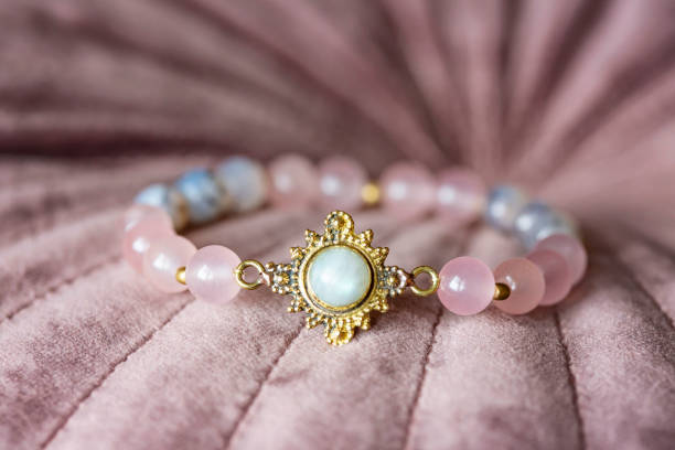 istock Beautiful mineral stone bracelet 1181665181