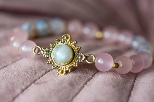 istock Beautiful mineral stone bracelet 1181665242