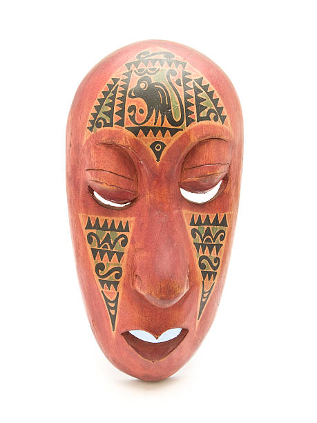 istock Wooden mask 118167081
