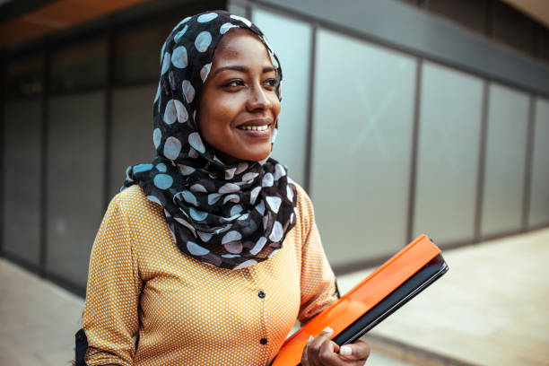 istock Happy business woman 1181671809