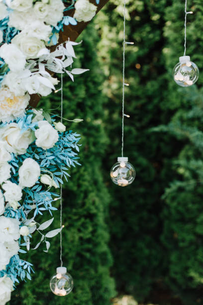istock decor wedding arch ceremony floral glass balls 1181673441