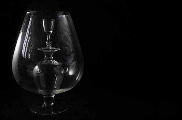 istock glasses in black and white 1181675808