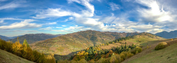 istock Autumn day in the Carpathian mountains 1181694157
