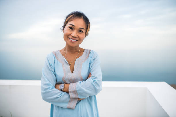 istock Beautiful Thai woman portrait 1181695701