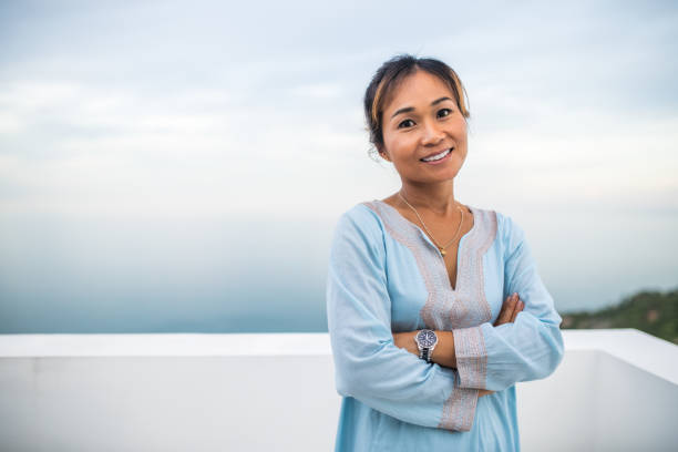 istock Beautiful Thai woman portrait 1181696530
