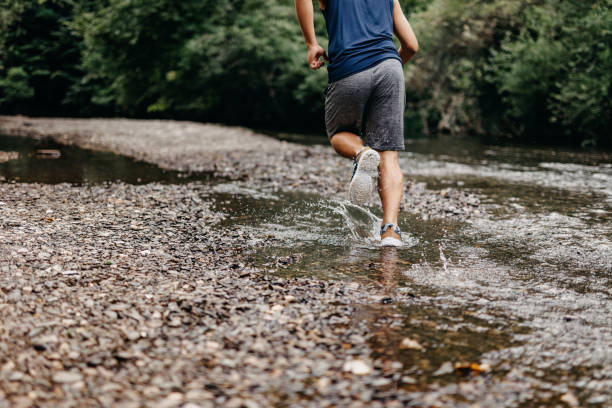 istock Men having sports day in nature 1181697159