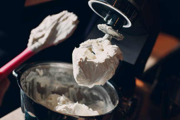 istock Making ice cream in a blender 1181701226