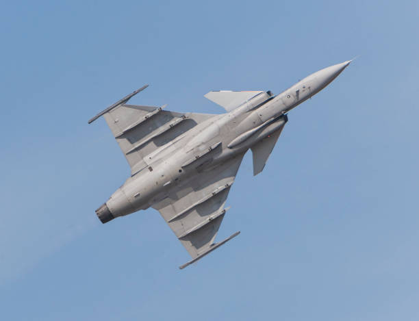 istock SAAB JAS-39 Gripen jet fighter 1181706331