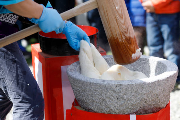 istock Mochitsuki in Japan 1181712119