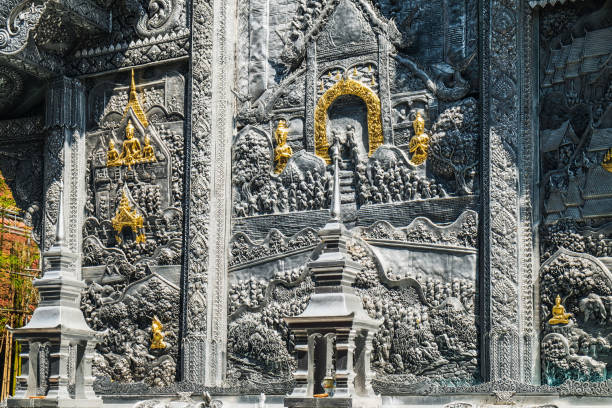 istock Wat Si Suphan or Silver Temple in Thailand 1181712322
