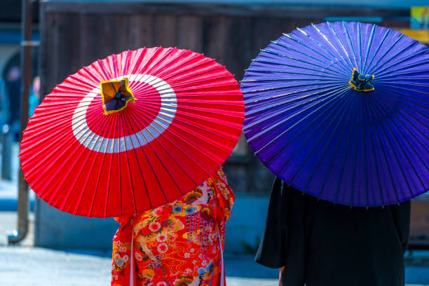 istock Bride and groom in kimono 1181713252
