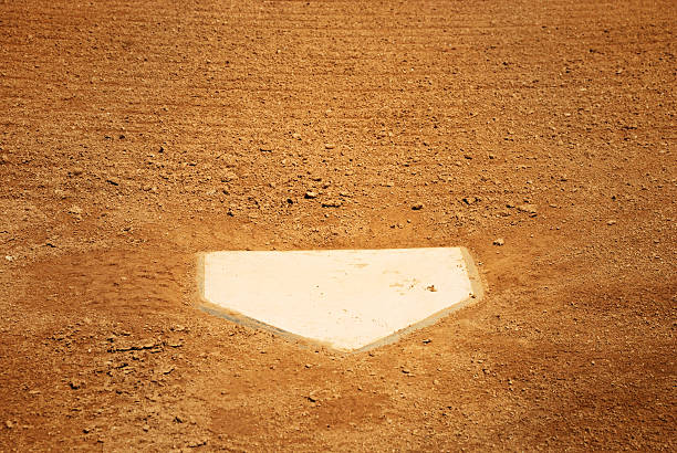 istock Home base of baseball infield 118171532