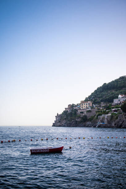 amalfi coast, marmorata - marmorata imagens e fotografias de stock